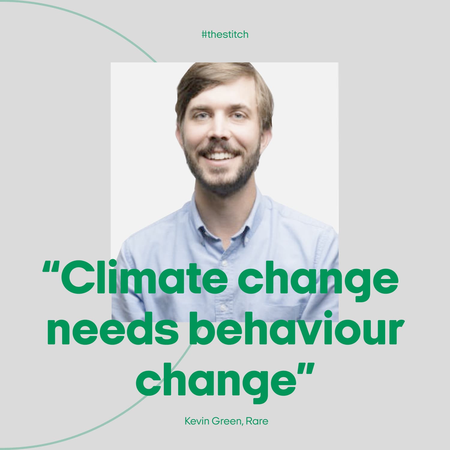 Climate Change Needs Behavior Change - Common Thread