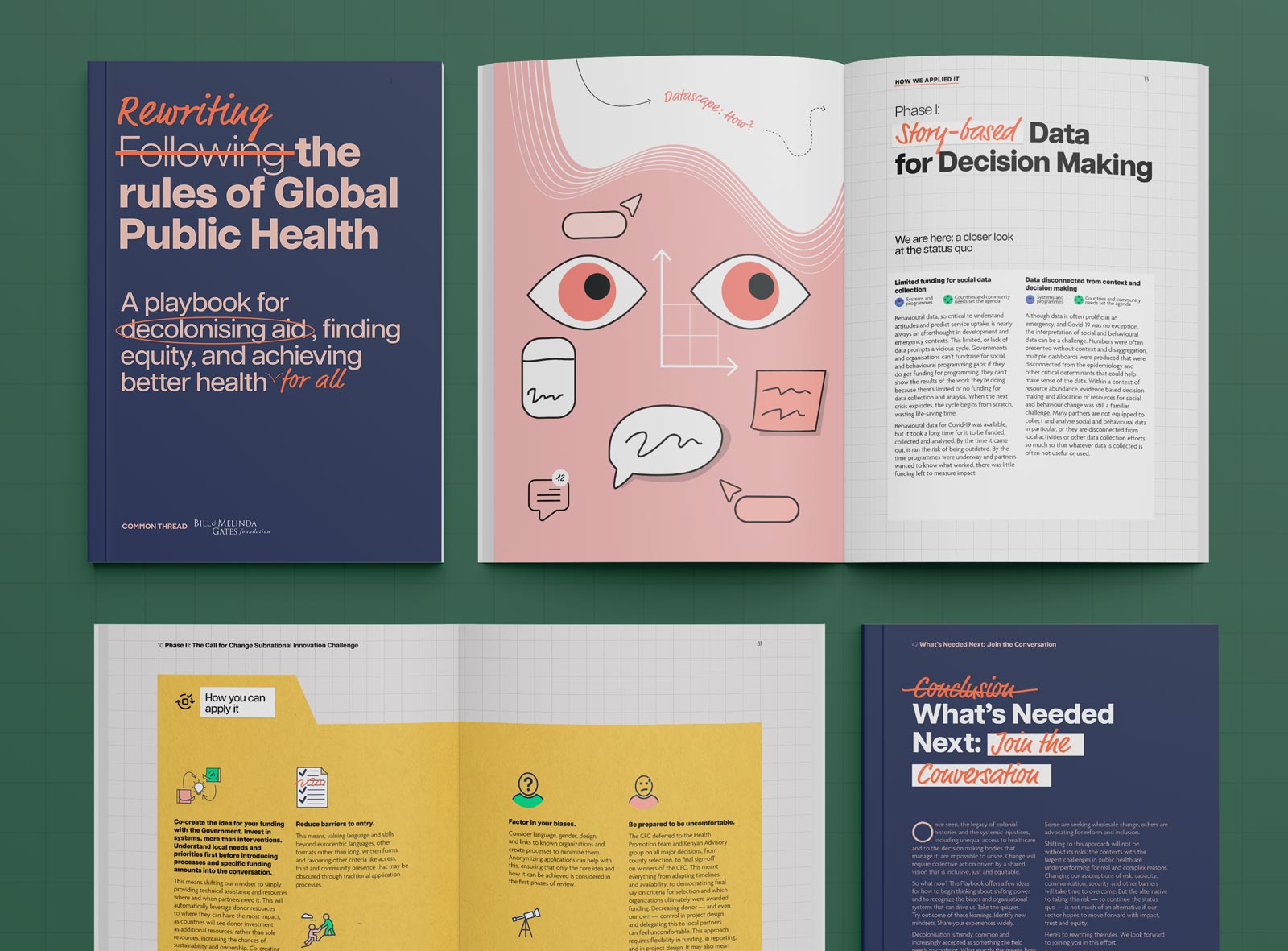 Pages from the playbook: Rewriting the Rules of Global Public Health